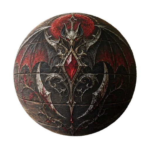 Vampire Arcane Wooden Chest