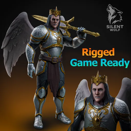 Sky Warrior Rigged Animated