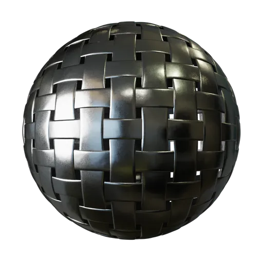 Procedural Woven Metal Tiles