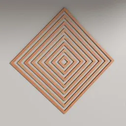Wooden Radial Wall Panel