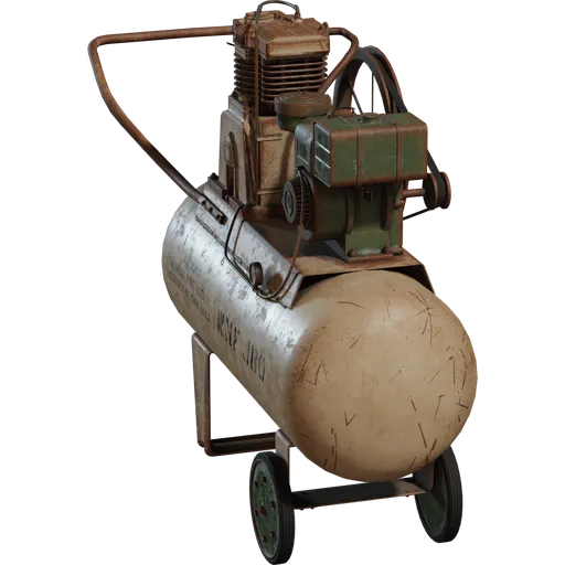 Old Military Compressor