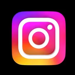 "Explore our 3D model of the iconic Instagram logo designed for media and design in Blender 3D. This colorful, triadic scheme features a white circle on a square with volumetric rainbow lighting. Easily control its subdivision for optimal design customization."