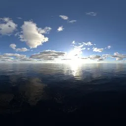 Cloud sunshine bluesky