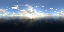 Sunset yellow light  cloud 16k