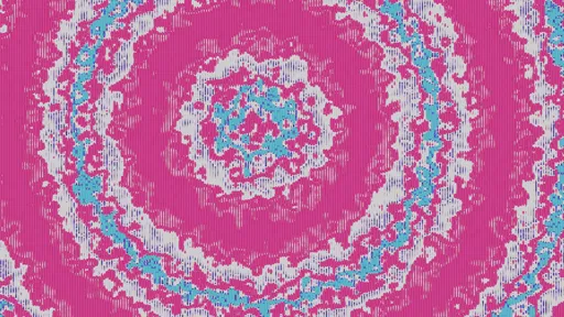 Procedural Glitch Wave Texture