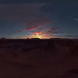 Canyon Landscape Twilight Sunset Sky