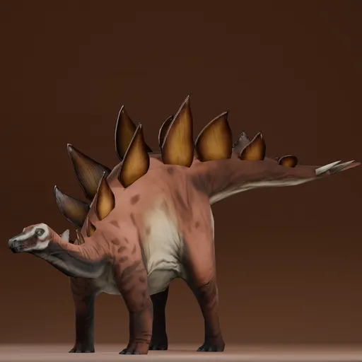 Stegsaurus Rigged