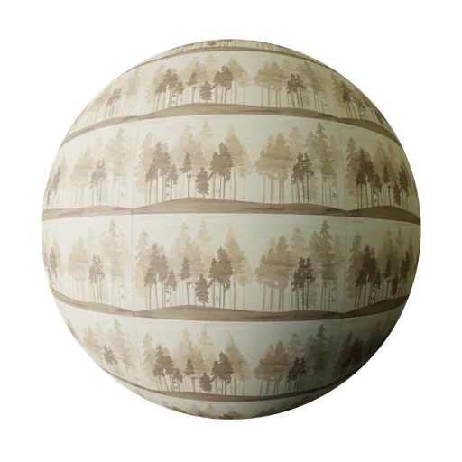 Forest Landscape Tile Left