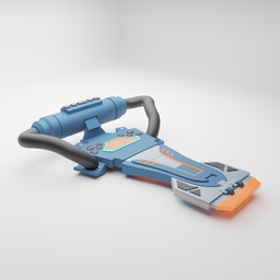SCI-FI HOVERBOARD (low POLY)