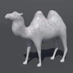 Camel Marble Statue Decoration