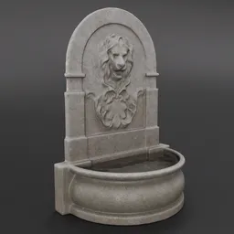 Outdoor Garden Wall Fountain