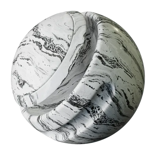 Black&white marble