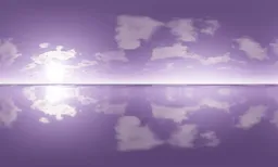 Lavender Horizon Reflection