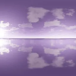 Lavender Horizon Reflection
