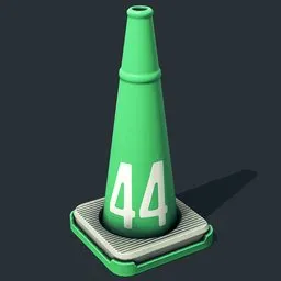 Traffic Cone Green