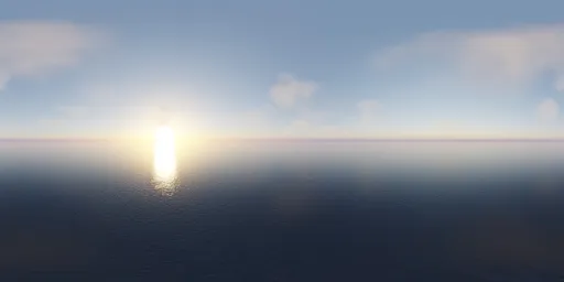 Golden Horizon Ocean Sunrise
