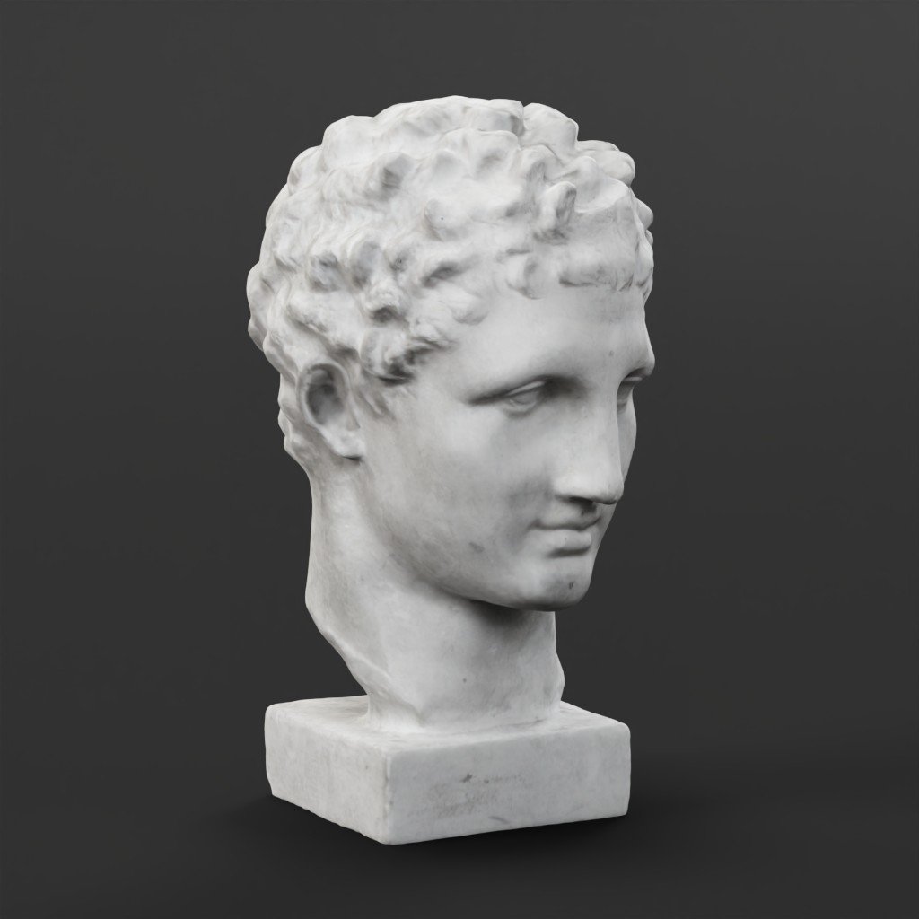 Bust of a Man | Interior Sculptures models | BlenderKit