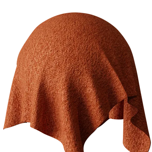 Rust Orange Cotton Towel Fabric