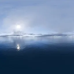Thick Cloud Cover Sea