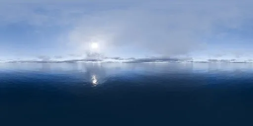 Thick Cloud Cover Sea