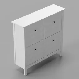 IKEA Hemnes Shoe Cabinet white