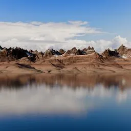 Landscape & Sky Clouds Background