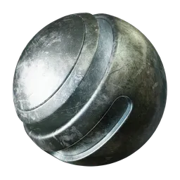 Used glossy cast iron