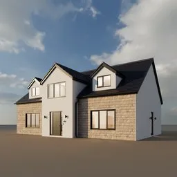 Detatched Dormer House