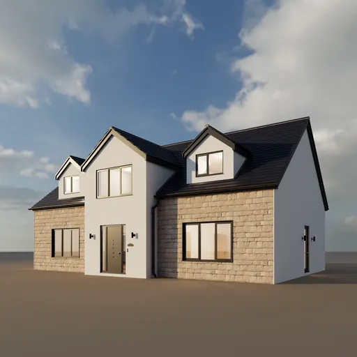 Detatched Dormer House