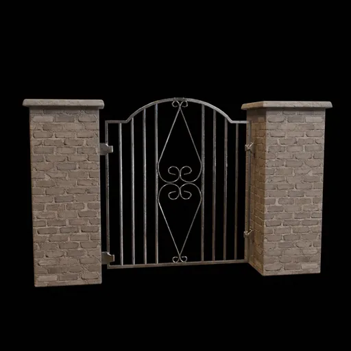Metal Garden Gate