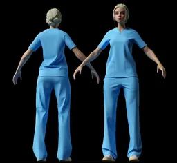 Nurse Doctor, Medical Scrubs