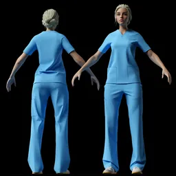 Nurse Doctor, Medical Scrubs