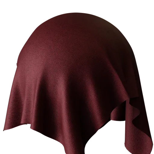 Plain Red Chenille