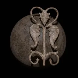 Rokviz Ancient ornament symbol brush