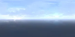 Overcast sky over the Atlantic