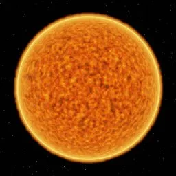 "Download the 'Sun' 3D model for Blender 3D: a close-up of a realistic, hot sun with an auroracore texture. Perfect for sci-fi or planetary scenes. Scale and adjust physics to fit your scene; increase resolution for higher quality. Enjoy and rate!"