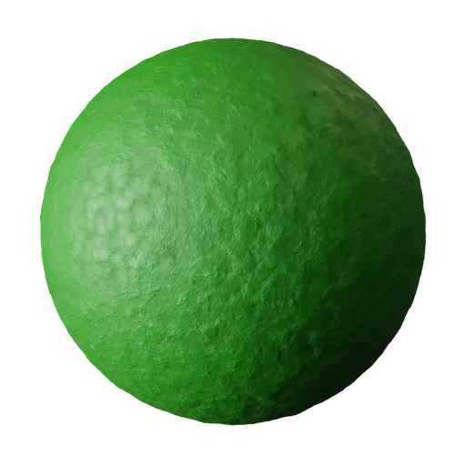 Green Lumpy Clay