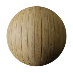 High-resolution wooden floor PBR material for 3D rendering in Blender and other software.