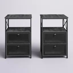 Industrial Nightstands
