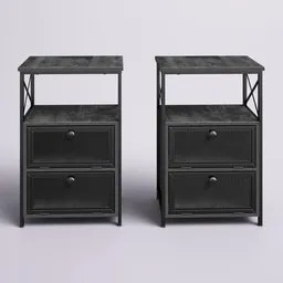 Industrial Nightstands