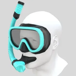 Snorkel Diving Mask with Tube