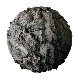 Cold Lava Rock Stone Scan