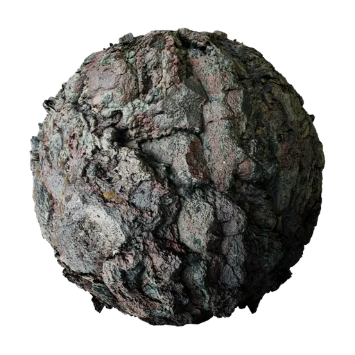 Cold Lava Rock Stone Scan