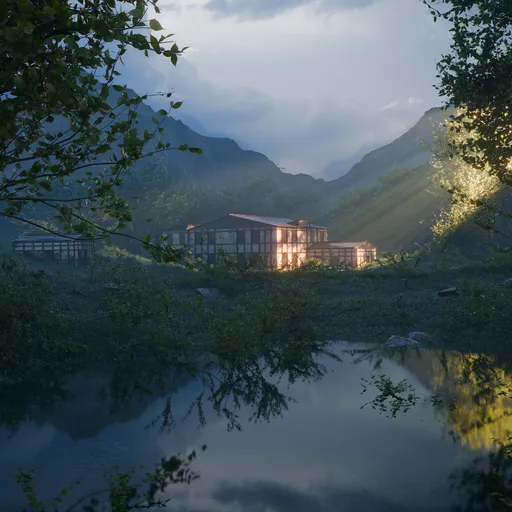 After the Rain-Sunrise Valley