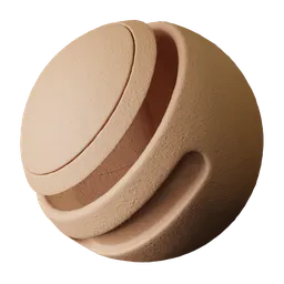 Peach Textured Plaster