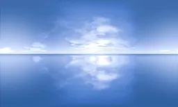 Soft Horizon Sky Reflection
