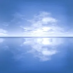 Soft Horizon Sky Reflection
