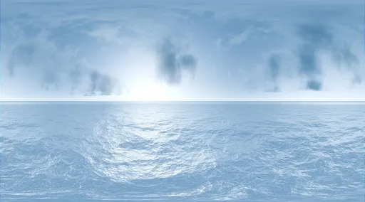 Misty Ocean Sky