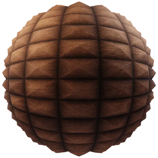Pine wood PBR texture with pyramid carvings for 3D modeling in Blender, ideal for historical interior design.