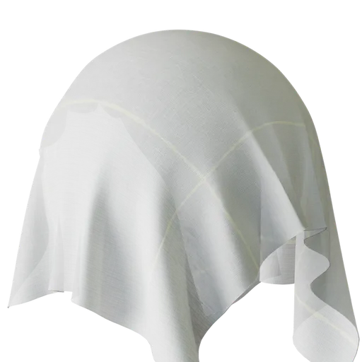 Plain White Sheer